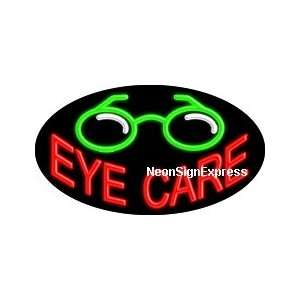  Eye Care Flashing Neon Sign 
