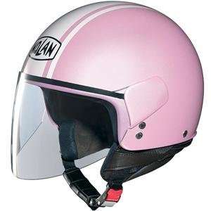  Nolan N30 Flashback Plus Half Helmet   Large/Pearl Pink 