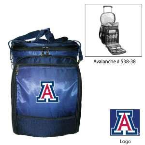 University of Arizona Avalanche Picnic Cooler   Navy Embroidered 