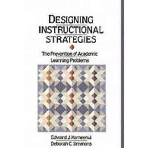  Designing Instructional Strategies The Prevention of 