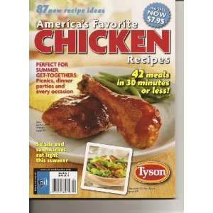 Americas Favorite Chicken Recipes Magazine (August 2009 Volume 1 No.2 