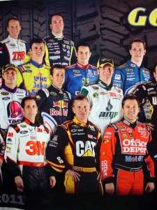 NASCAR GOODYEAR POSTER NEW CLASS OF 2011 A MUST HAVE  