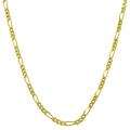 10k Yellow Gold 3.6 mm Figaro Link Chain (20 inch)  