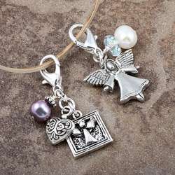   Forward Angelic Pearl Charms (7 9 mm) (Set of 2)  