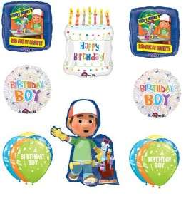DISNEY HANDY MANNY birthday cake party supplies balloon  