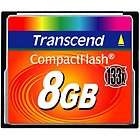 NEW Transcend 8 GB CompactFlash (CF) Card   1 Card