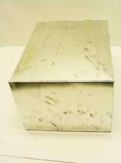   Metal Tin Kitchen Cabinet Drawer Bread Box 12 X 16 X 9 Hoosier  