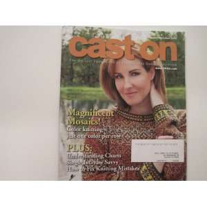  Cast On The Educational Journal for Knitters August 