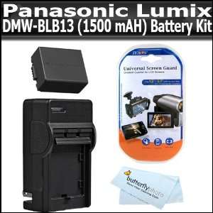  Battery Kit For Panasonic Lumix DMC G10 DMC GF1C DMC GH1 