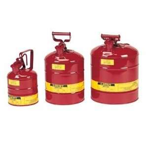 Justrite Type I Steel Safety Cans, Capacity 1 gal. (3.8L)  