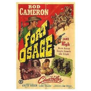 Fort Osage Original Movie Poster, 27 x 41 (1951) 