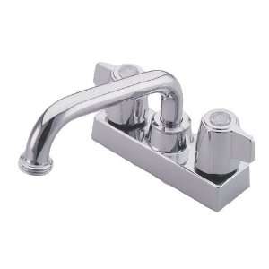   Handle 4 Centerset Laundry Faucet with Metal Wi