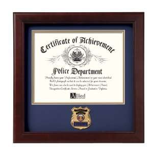  Allied Frame Police Officer Certificate of Achievement 