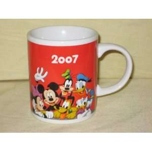  2007 Walt Disney Mickey Mouse & Friends Porcelain Coffee 