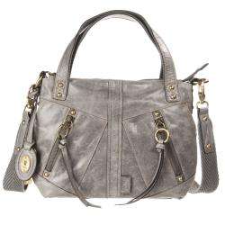 Fossil Monika Grey Leather Shopper Bag  