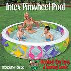 Intex Pinwheel Inflatable Kids Pool 90 x 22   Kiddie Pool #56494