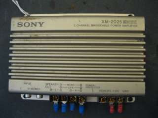 Sony XM 2025 Amp 2 Channel Amplifier Stereo Used Small  