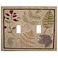 Falling Leaves Double Switch Plates (Set of 6) Compare $ 