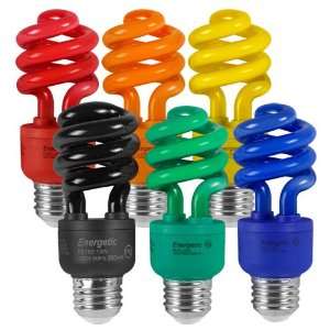  Rainbow Pack Of CFL Bulbs