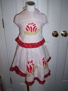 Custom Boutique Resell THE Rose Twirl Skirt Set 4 5  