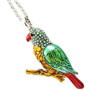  Tropical Bird Parrot Charm Fashion Necklace Everything 