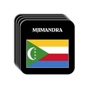  Comoros   MJIMANDRA Set of 4 Mini Mousepad Coasters 