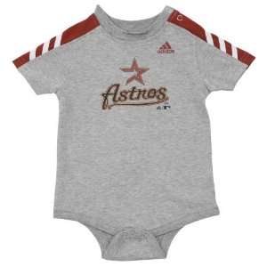 Academy Sports adidas Infants Houston Astros Creeper and Short Set 