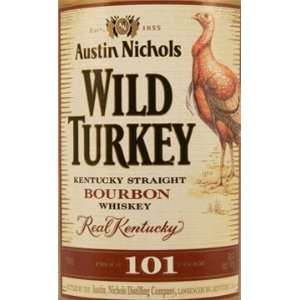 Wild Turkey Kentucky Straight Bourbon Whiskey 101 Proof 750ml