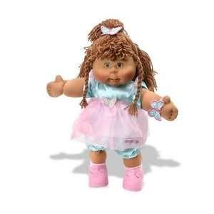  Cabbage Patch Kids Brunette Girl in Blue Outfit   Ethnic 