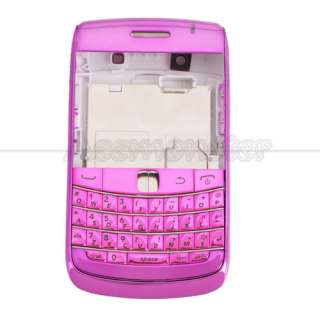 Full Housing Case for BlackBerry Bold 9700 Purple Red  