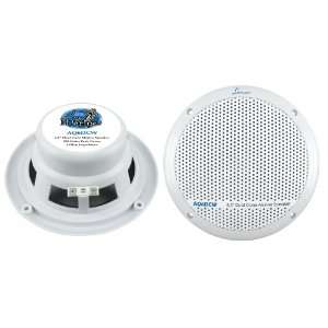  Lanzar AQ6DCW 360 Watts 6.5 Inch Dual Cone Marine Speakers 