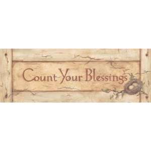  Count Your Blessings Poster Print