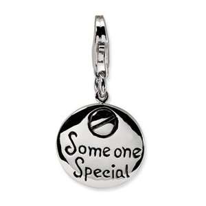  Amore La Vita Sterling Silver Someone Special Charm with 