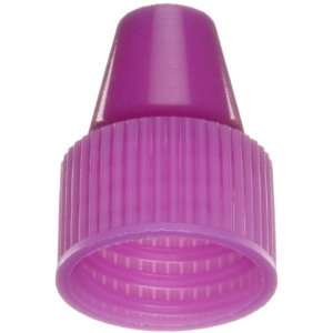 Wheaton 242537 Purple Polyethylene Dropping Bottle Cap for 13mm Tip 