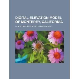 com Digital elevation model of Monterey, California procedures, data 
