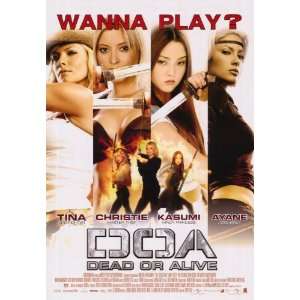  DOA Dead or Alive   Movie Poster   27 x 40