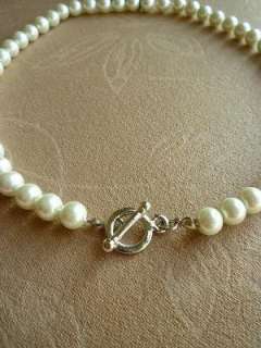 Anne Boleyn Letter B necklace BETTY faux pearls ugly  