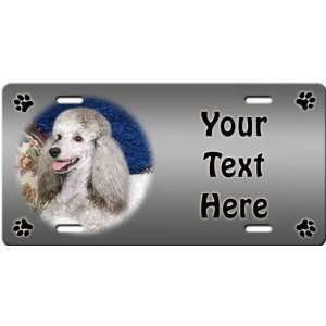  Poodle Personalized License Plate