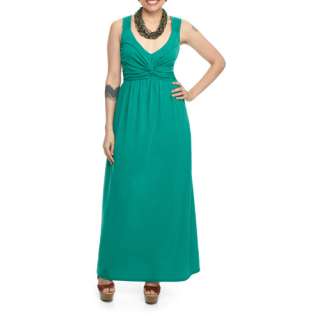 Miss Tina   Womens Twist Front Maxi Dress, Assorted Sizes  