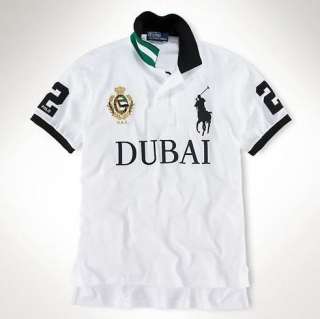 NEW DUBAI Classic Fashion polo Mens T shirt SizeM,L,XL,XXL  