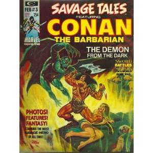 Savage Tales #3 Featuring Conan The Barbarian Books