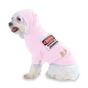   Jennifer Hooded (Hoody) T Shirt with pocket for your Dog or Cat Medium