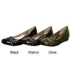 CL by Laundry Womens Maintain Buckle Flats  