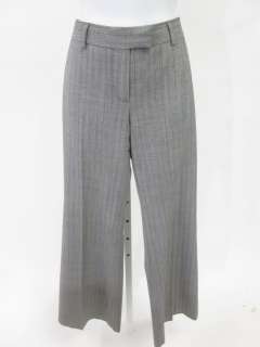 JAIDAN Gray Wool Striped Dress Pants Slacks Trousers 2  