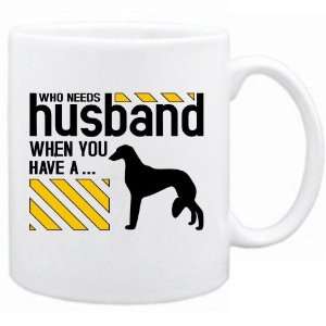    Who Needs Husband When You Have A Saluki  Mug Dog