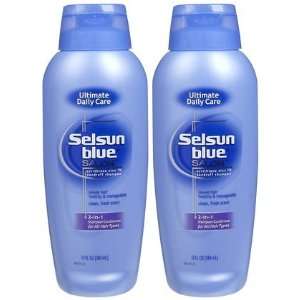 Selsun Blue Salon Pyrithione Zinc 2 in 1 Dandruff Shampoo, 13 oz, 2 ct 