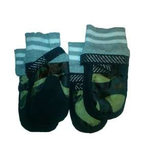   Adjustable Boots in Camouflage   One Size Fits All