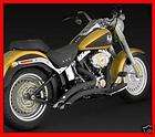  & Hines 46059 Big Radius Exhaust   Black   2012 Harley FLST / FXST
