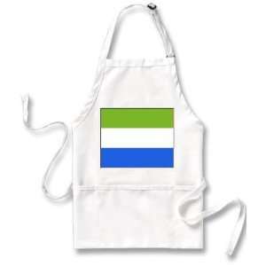  Sierra Leone Flag Apron 
