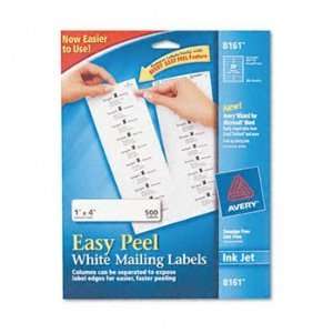  Avery® Easy Peel® White Address Labels LABEL,INKJET,1X4 